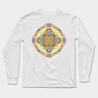 There are pathways to my garden Mandala Long Sleeve T-Shirt